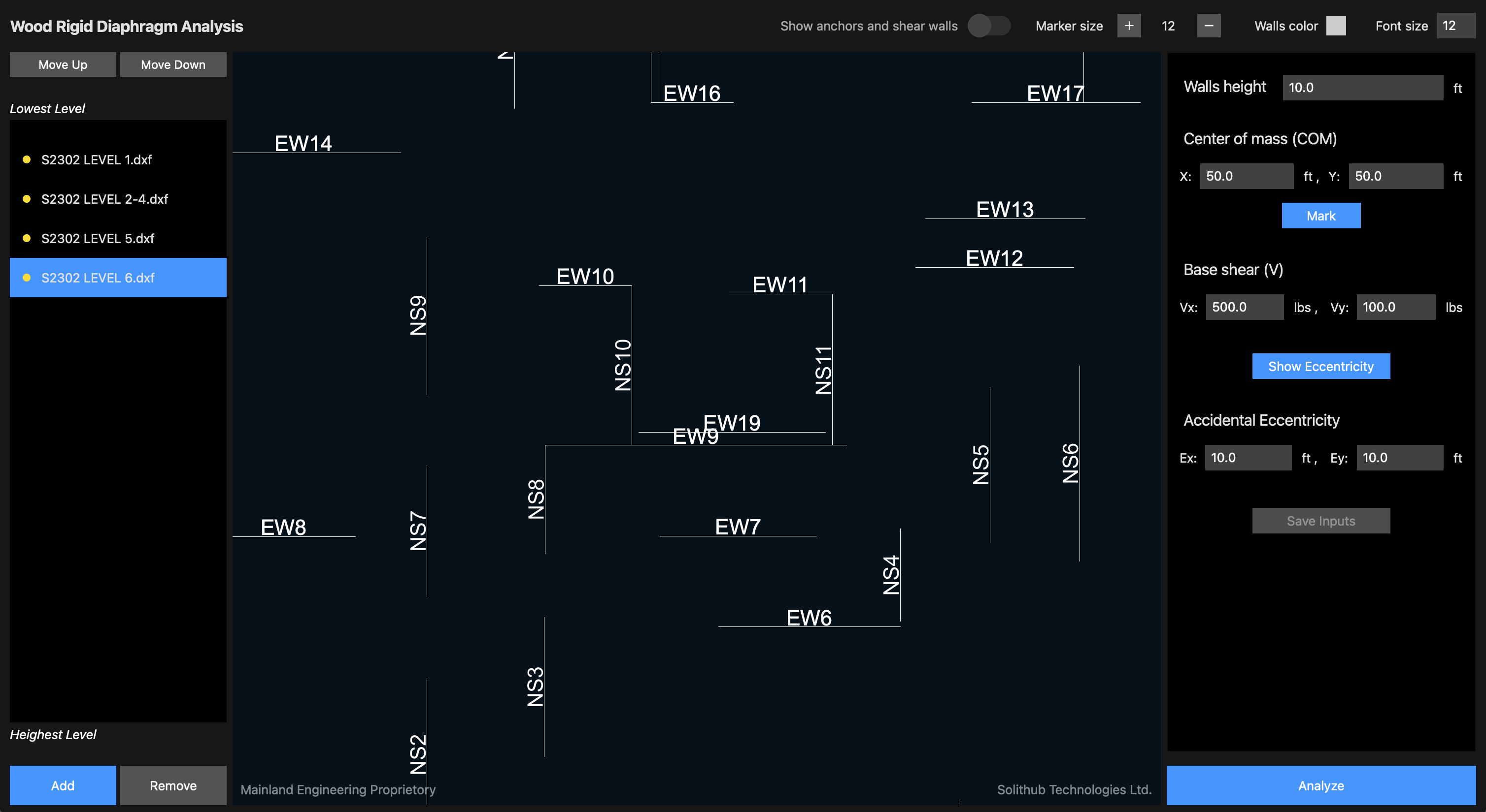 Calculation Details View
